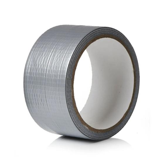 Fita de Vedação Cinza Duct Silver Tape Isolamento 48mm 9 Metros