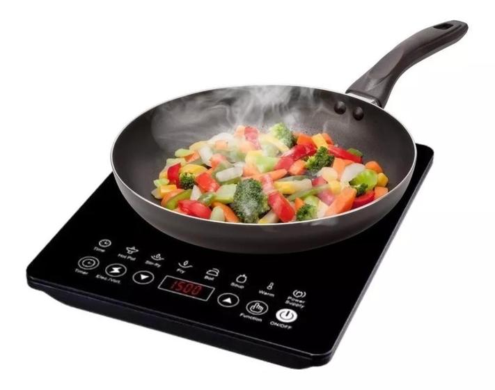 Fog O El Trico Cooktop De Indu O Touch Vidro V Millennial