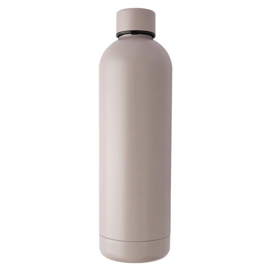 Garrafa Térmica Hermética Parede Dupla em Aço Inox Cinza 750ml 4