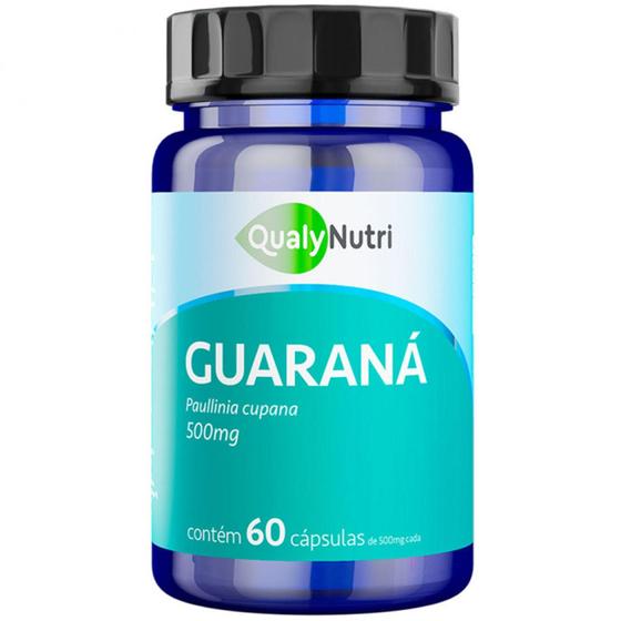 Guaraná 500mg 60 Cápsulas Qualy Nutri QualyNutri QualyNutri