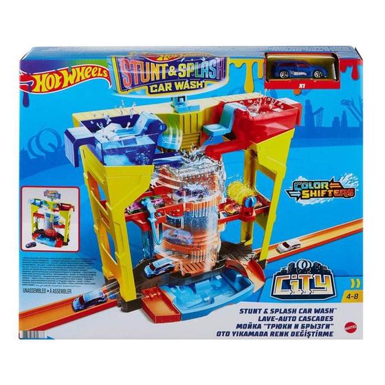 Hot Wheels City Lava R Pido Muda De Cor Mattel Pistas Magazine Luiza