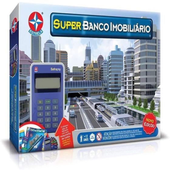 Jogo super banco imobiliário ESTRELA Jogos de Tabuleiro Magazine