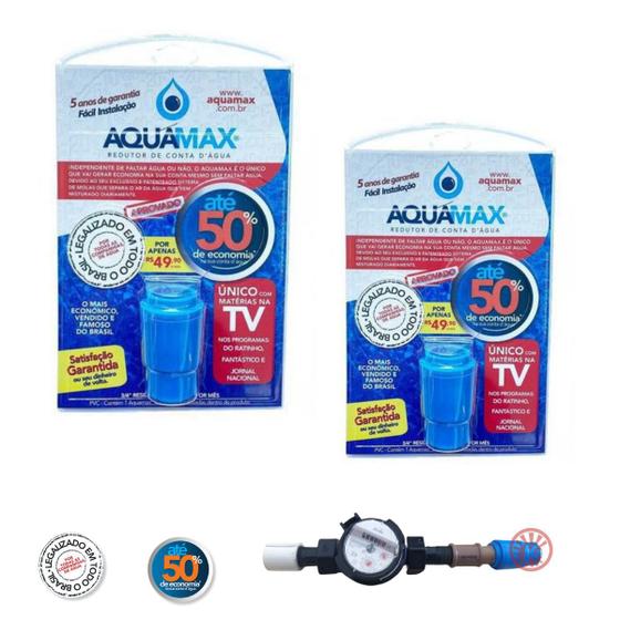 Kit Bloqueador De Ar Redutor Conta D Gua Original Aquamax Outros