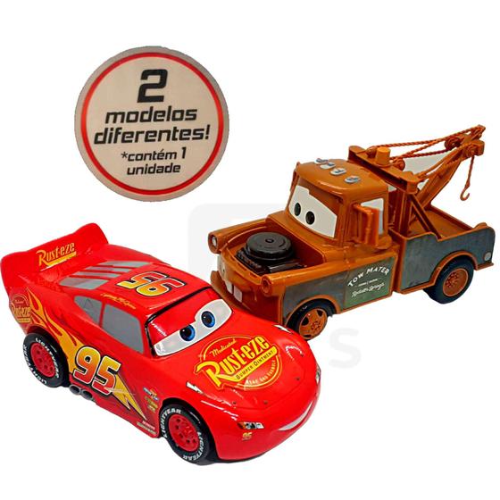 Kit Carrinhos Fric O Rel Mpago Mcqueen E Mate Disney Cars Infantil