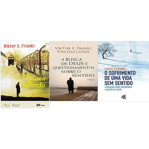 Kit Livros Viktor E Frankl Em Busca De Sentido Busca De Deus E