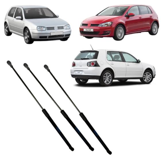 Kit Pist O Amortecedor Tampa Traseira Cap Vw Golf