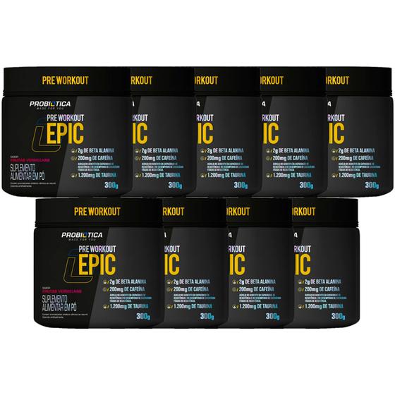 Kit Pr Treino Epic G Pr Workout Probiotica Lan Amento