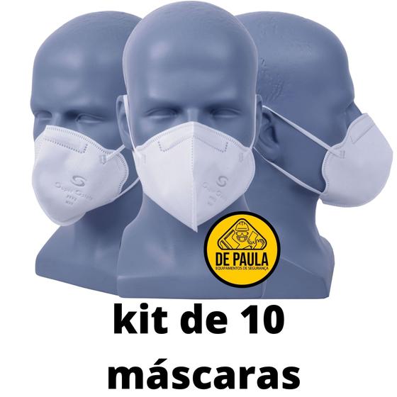 Kit Unid De M Scara Respirador Pff Sem V Lvula N Super