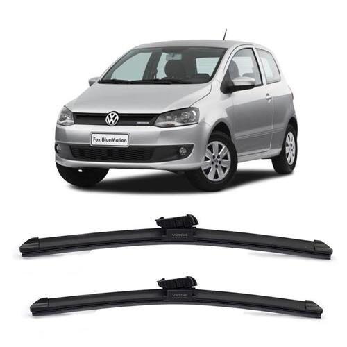 Kit Par Dianteiro Palheta Limpador De Parabrisa Vw Fox 2003 2004 2005