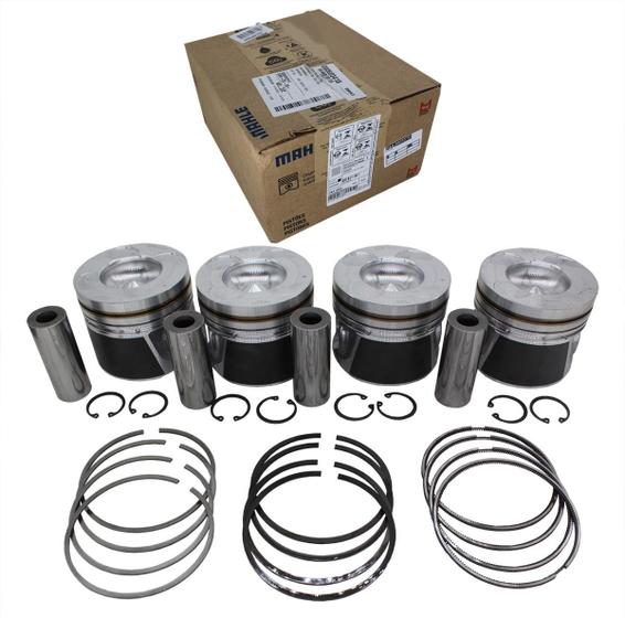 Kit Pistão Anel Std Frontier 2 5 16v 144cv 172cv Metal Leve PA9805 STD