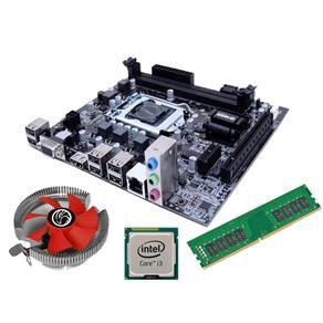 Kit Pl Mãe H61 Processador I3 2100 Memoria 8 Gb Ddr3 Cooler