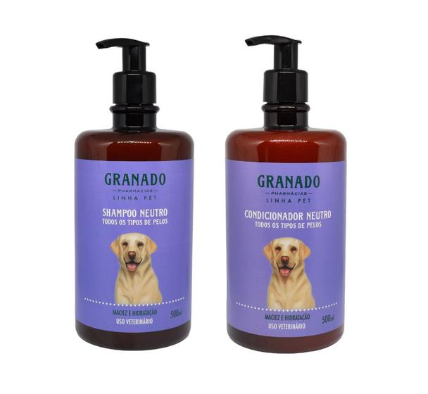 Kit Shampoo E Condicionador C Es Gatos Granado Pet Ml Shampoo E