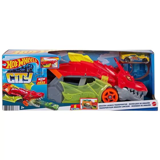 Lan Ador Hot Wheels City Reboque De Drag O Mattel Gtk Pistas Magazine Luiza