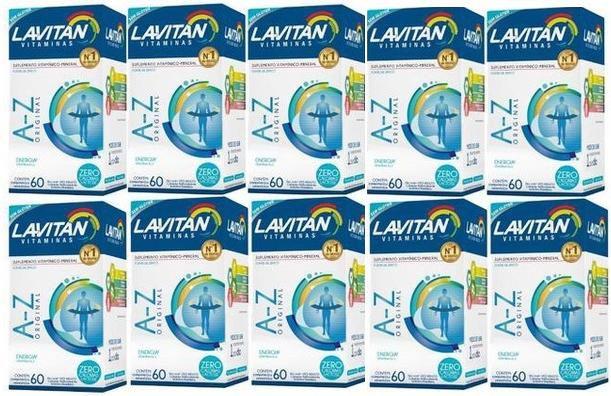 Lavitan A Z Original Suplemento Vitam Nico Comp Cimed