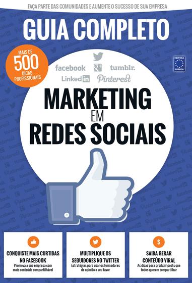 Livro Guia Completo Marketing Em Redes Sociais Livros De