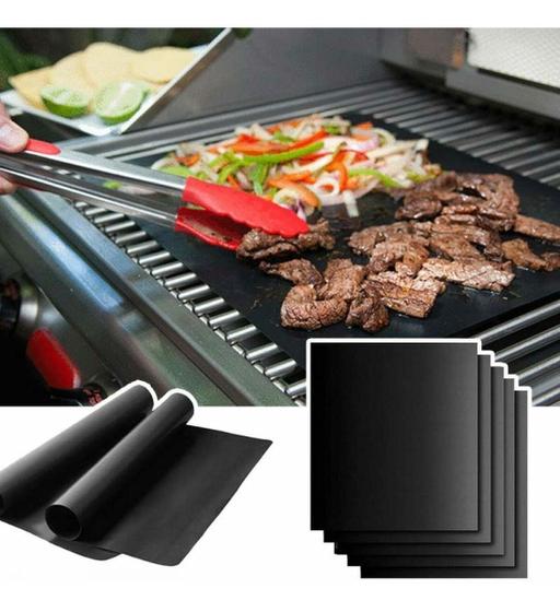 Manta Grill Para Churrasco Chapa Grelha Antiaderente X Cm Zein