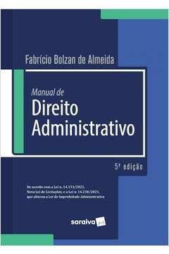 manual de direito administrativo 5ª edição 2022 fabrício bolzan de