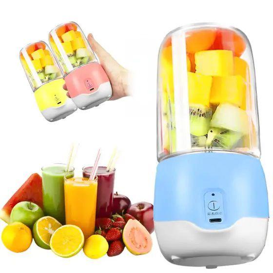 Mini Liquidificador Mixer Portátil Frutas Vitaminas Shakes Recarregável