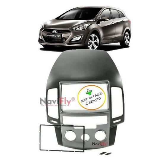 Moldura Multim Dia Aikon Winca Hyundai I Ac Manual Navifly Som