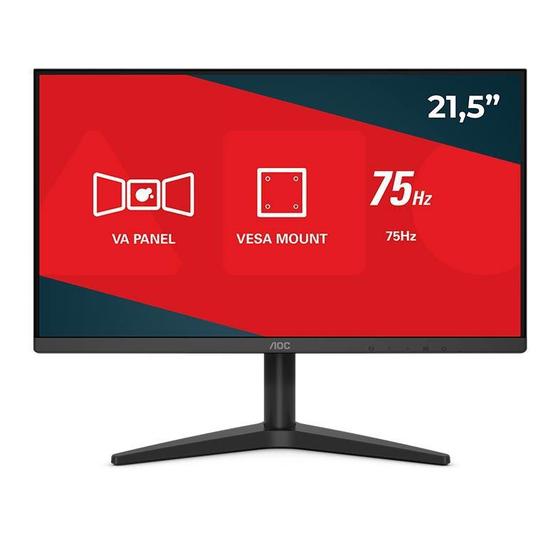 Monitor Aoc Led Hz Full Hd Hdmi Vga B Hm Monitores