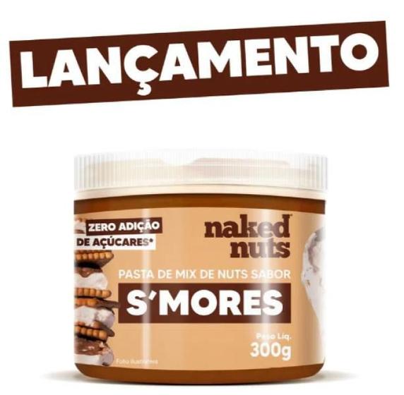 Pasta De Amendoim Naked Nuts Mix De Nuts Sabor S Mores