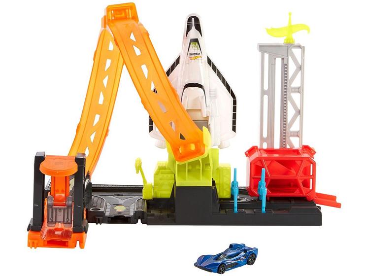 Pista Hot Wheels Super Decolagem De Foguete Mattel Pistas Magazine Luiza