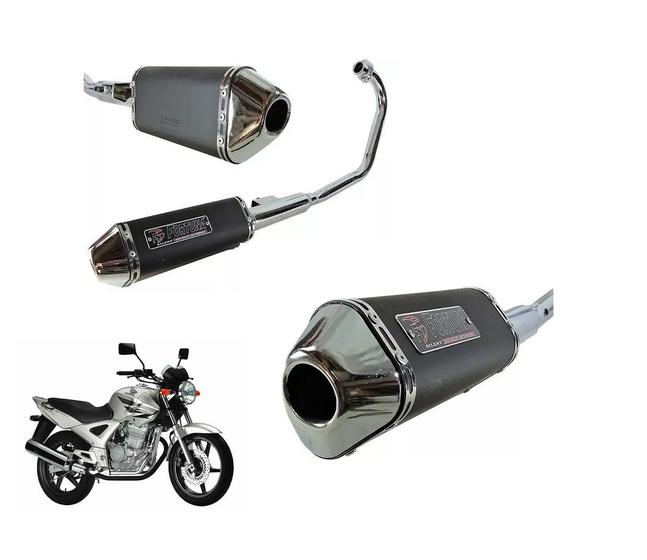 Ponteira Escapamento Trioval Esportivo F1 Mini Fortuna Honda Cbx 250