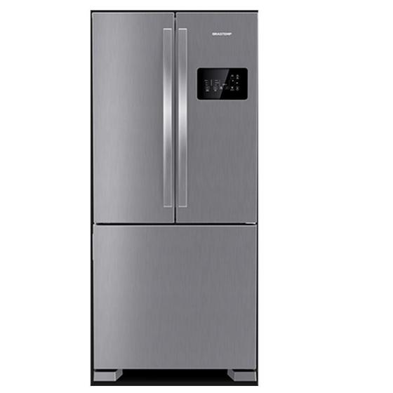 Refrigerador French Door Brastemp De Portas Frost Free Side Inverse