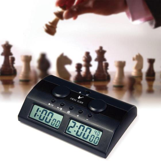 Rel Gio De Mesa Digital Profissional P Xadrez Chess Clock Leap