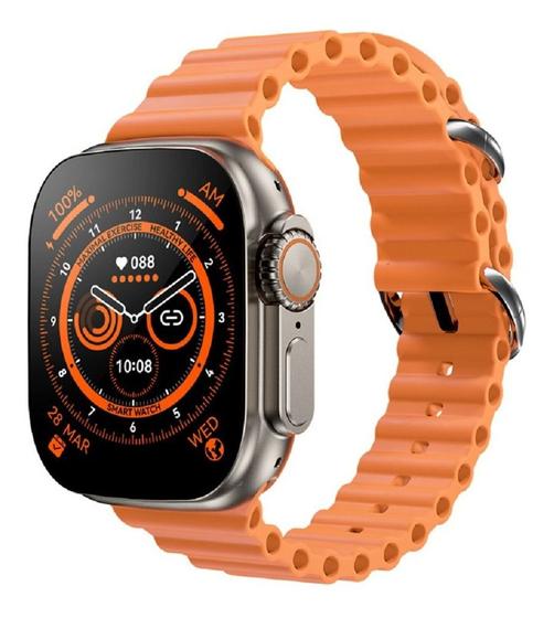 Rel Gio Smart Watch Ultra X Serie Bluetooth Tela Amoled X Ultra