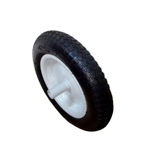 Roda para Carrinho de Mão Pneu Câmara Aro 3 25x8 Plasmar