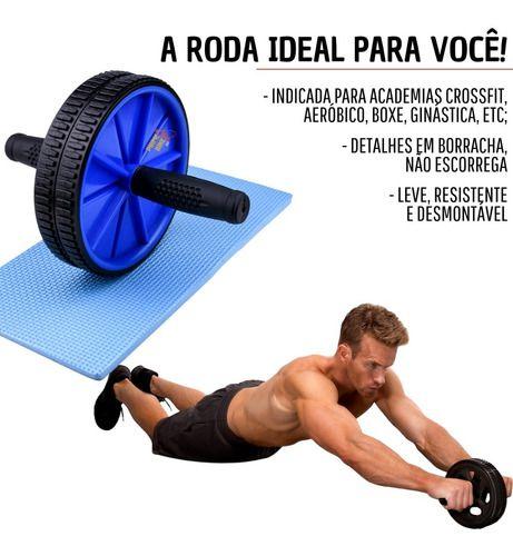 Roda Rolo Rodinha Para Exerc Cios Abdominal Lombar Aliado Para Uma Boa