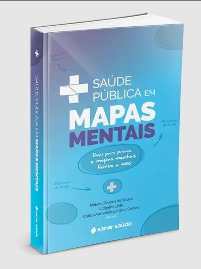 Sa De P Blica Em Mapas Mentais Ed Sanar Editora Livros De