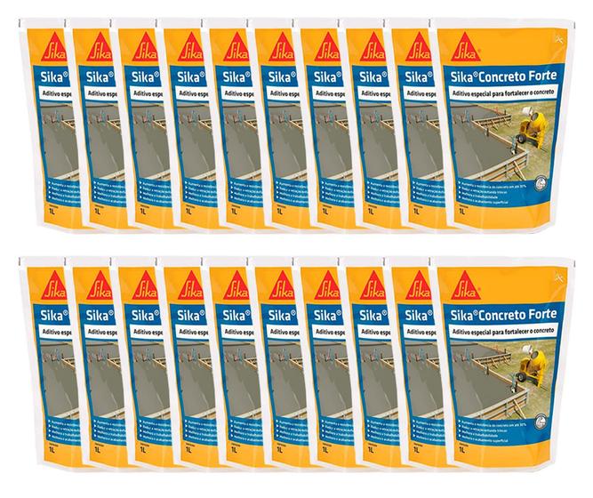 Sika Concreto Forte L Plastificante Para Concreto Unid Aditivo