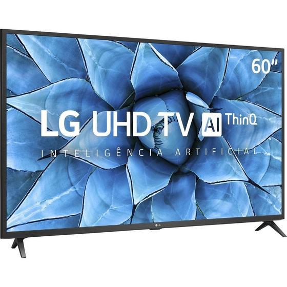 Smart TV LG 60 4K UHD Wi Fi Bluetooth HDR Inteligência Artificial