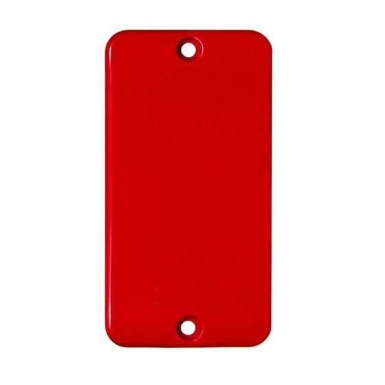 Tampa Cega Pvc 1 2 E 3 4 Para Condulete Vermelho Masster Masster