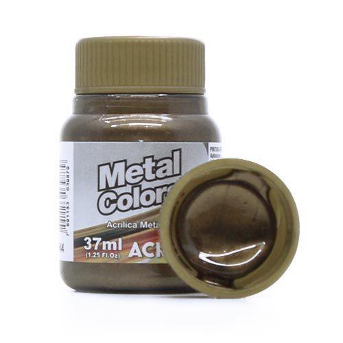 Tinta Acr Lica Metal Colors Acrilex Ml Tinta Acr Lica Magazine Luiza