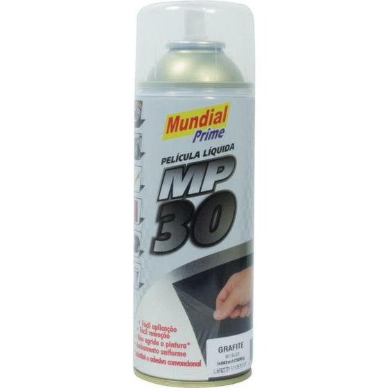 Tinta Spray Mp Pelicula Liquida Grafite Met Ml Mundial Prime