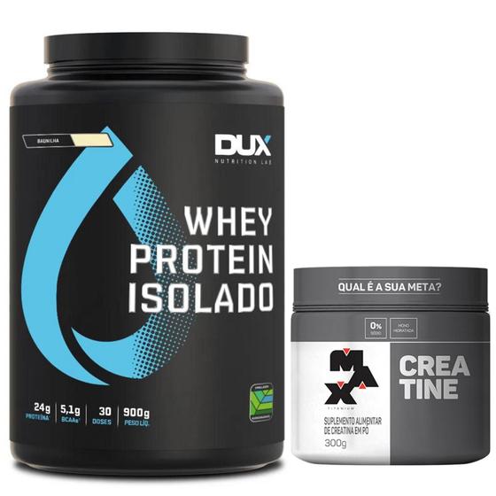 Whey Protein Isolado G Dux Nutrition Creatina G Max