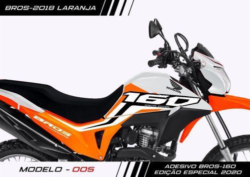 Adesivo Faixa Honda Nxr Bros 160 2020 Special Edition OLIGRAPHICS