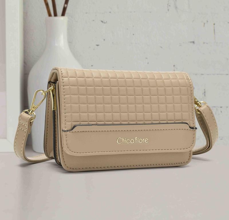 Bolsa Feminina Nude Pequena Reparti Oes Al A Tiracolo Transversal Chica Fiore Bolsas