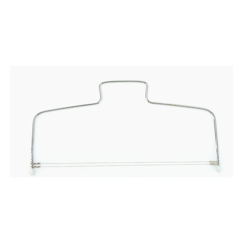 Cortador Fatiador De Bolo Nivelador Ajustável Inox 02 Fios Top Útil