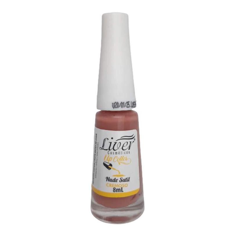 Esmalte Cremoso Nude Sutil Liver 8Ml Esmalte Magazine Luiza