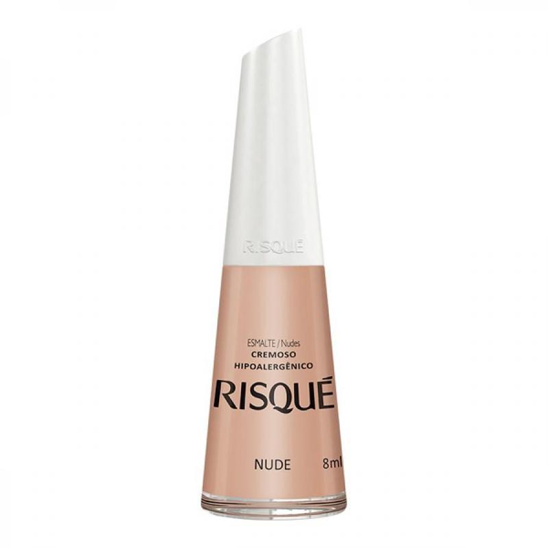 Esmalte Risqué Cremoso Nude 8ml Risque Esmalte Magazine Luiza