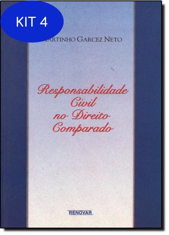 Kit 4 Livro Responsabilidade Civil No Direito Comparado Livros De