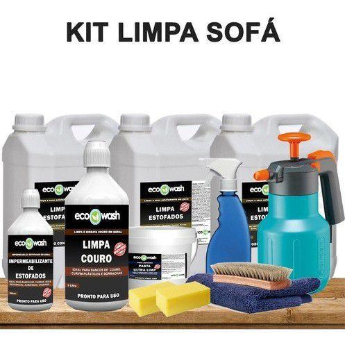 Kit Lava A Seco Estofados Sof Colch O Para Uso Em Extratora Eco Wash