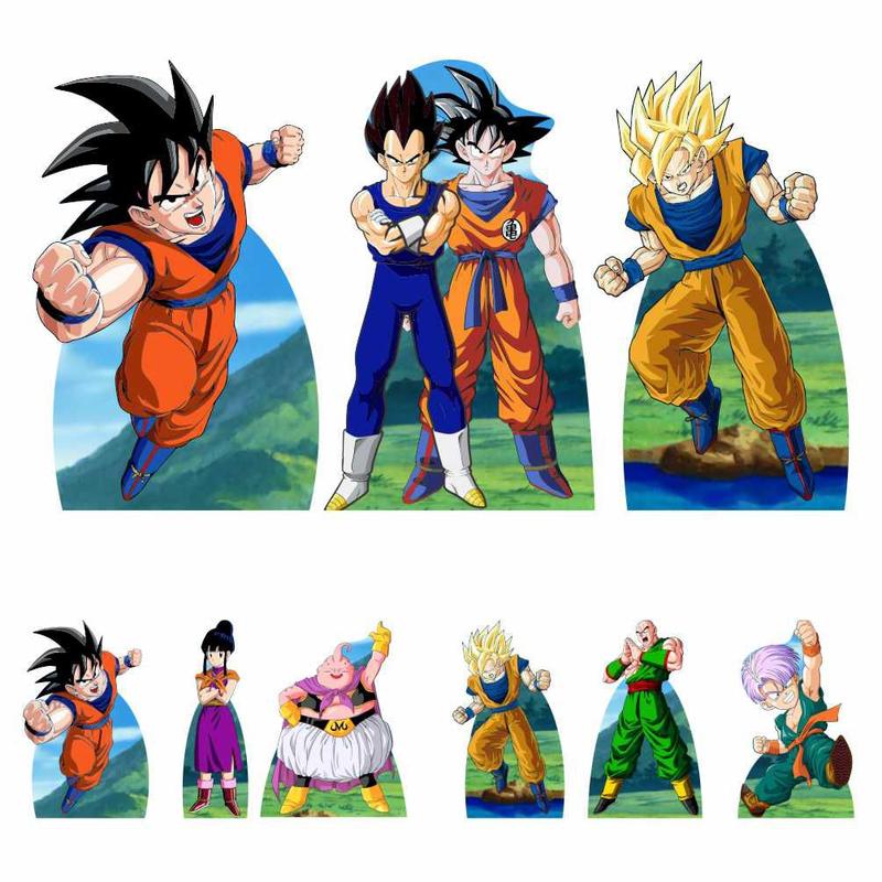 Kit Dragon Ball Z Totem Display Festa Anivers Rio Decorando E