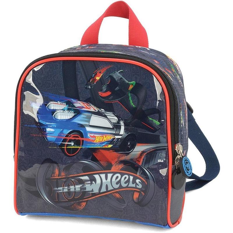 Lancheira Térmica Hot Wheels Mão Costas Vermelho Luxcel Lancheira