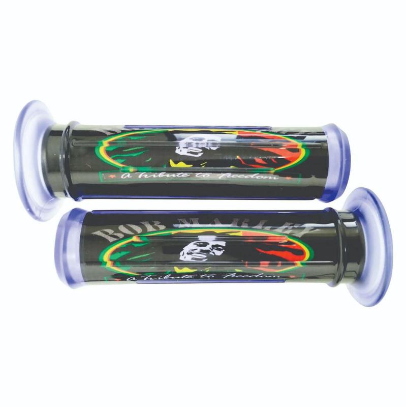 Manopla Punho Luva Para Moto Esportiva Custom Bob Marley Gel Gráfica