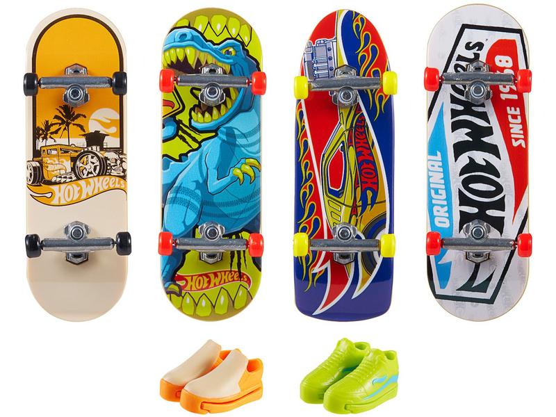 Skate De Dedo Mattel Hot Wheels Tricked Out Pack Unidades Acess Rios Skate De Dedo
